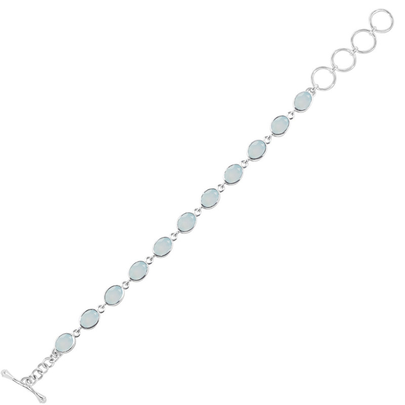 Blue Chalcedony Bracelet