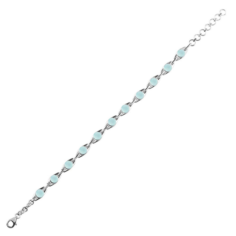 Blue Chalcedony Bracelet