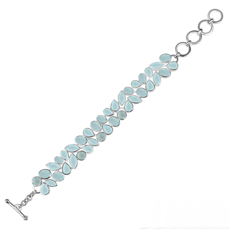 Blue Chalcedony Bracelet