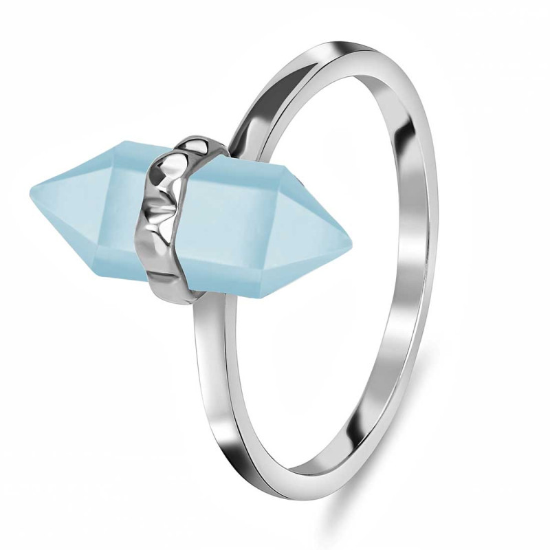 Blue Chalcedony Ring