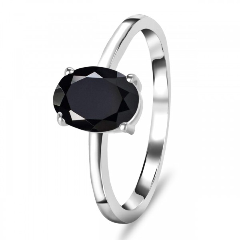 Black Tourmaline Ring