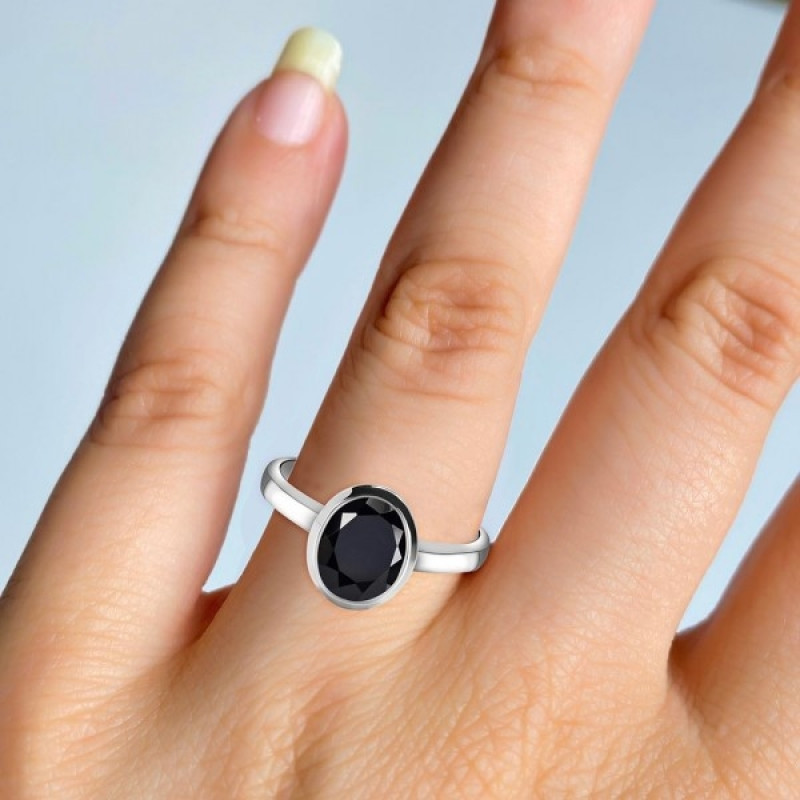 Black Tourmaline Ring BLS-RDR-251.