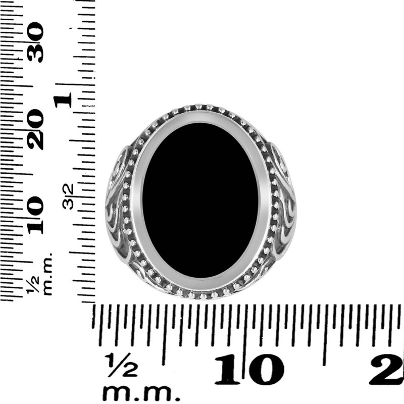 Black Onyx Ring BOX-RDR-3271.