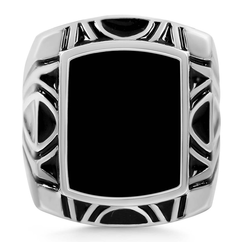 Black Onyx Ring BOX-RDR-3272.