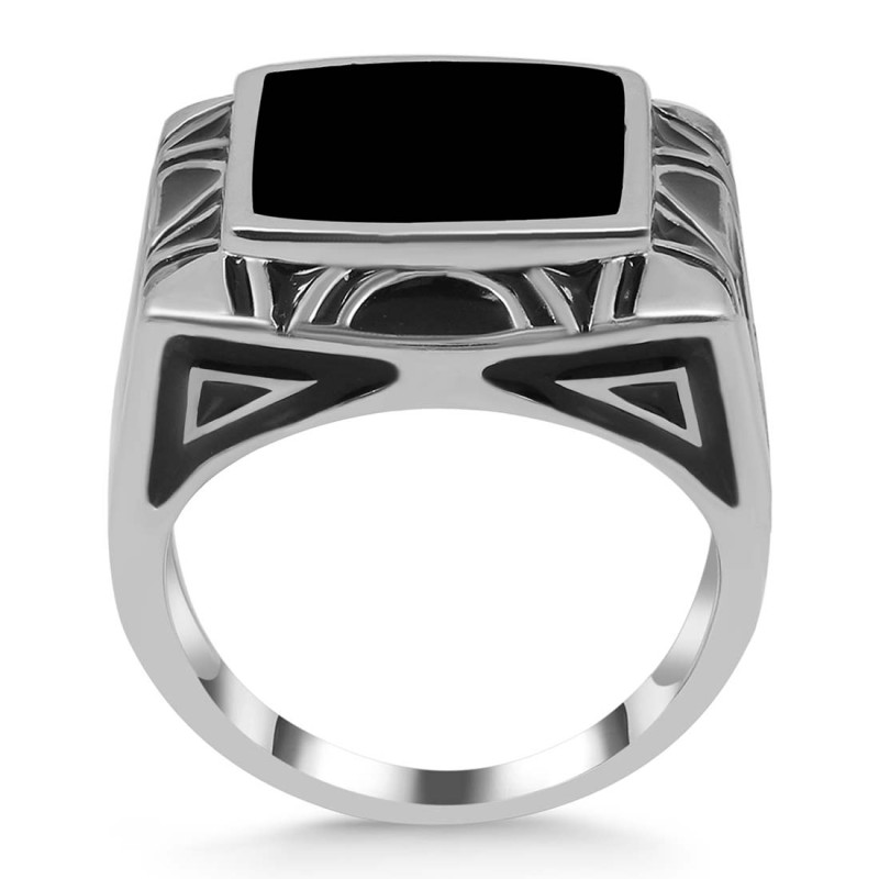 Black Onyx Ring BOX-RDR-3272.
