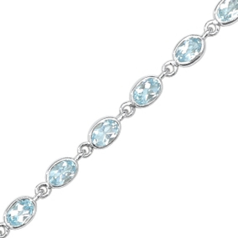 Blue Topaz Bracelet