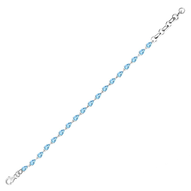 Blue Topaz Bracelet