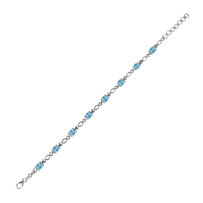 Blue Topaz Bracelet