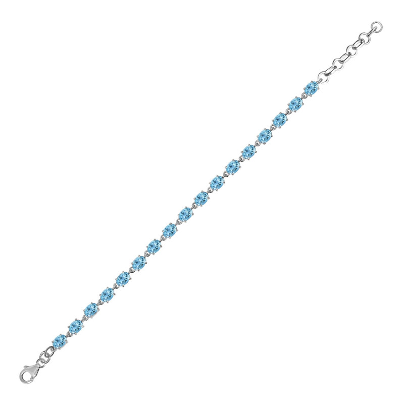 Blue Topaz Bracelet