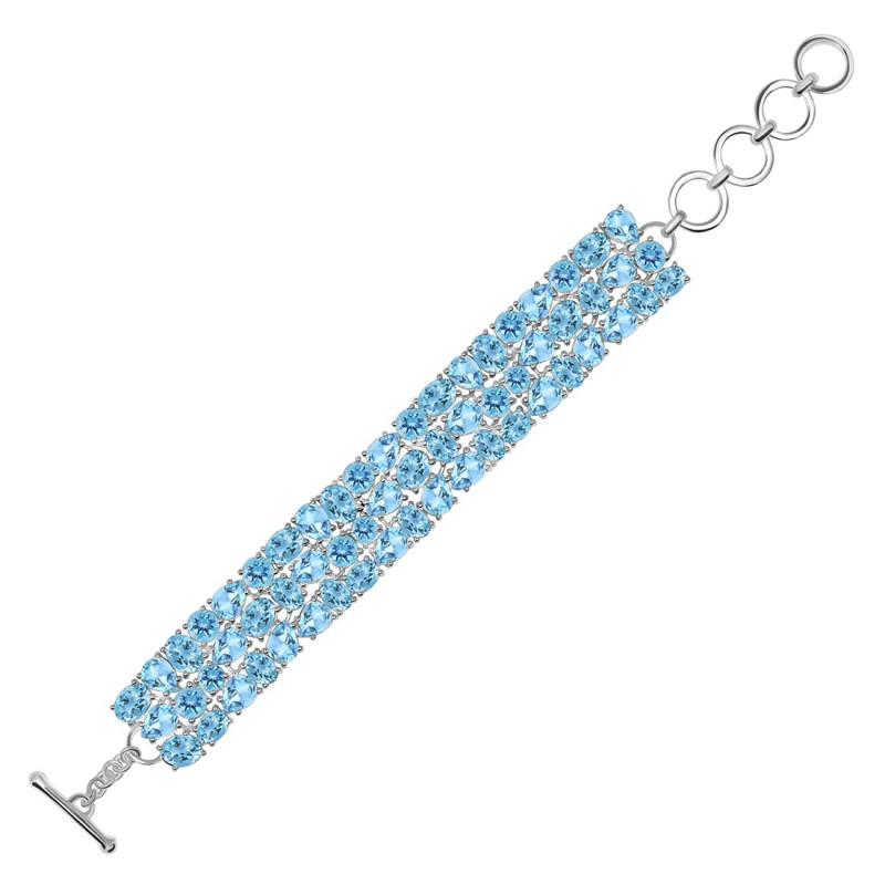 Blue Topaz Bracelet