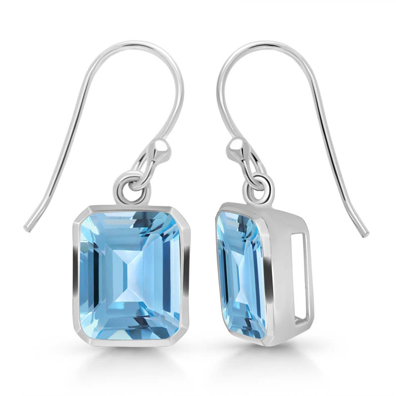 Blue Topaz Earring