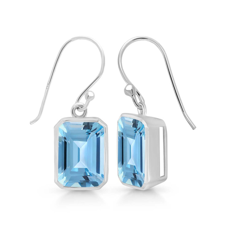 Blue Topaz Earring