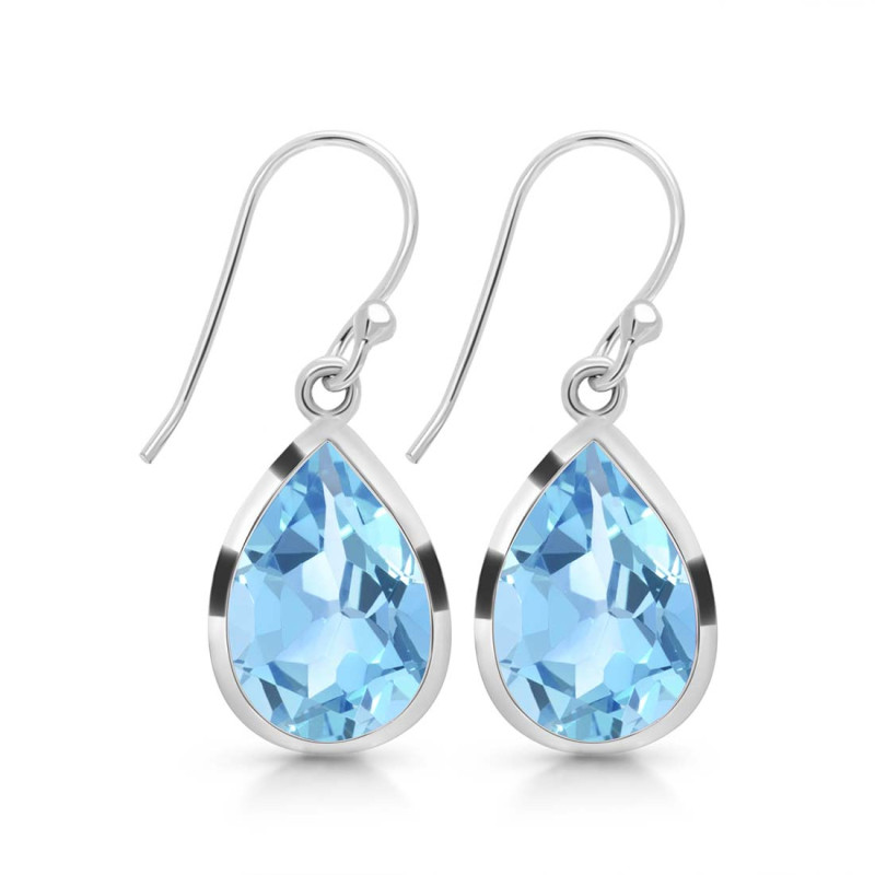 Blue Topaz Earring BTZ-RDE-1252.
