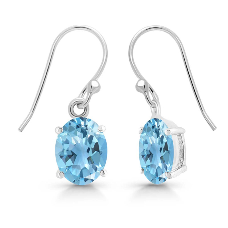 Blue Topaz Earring