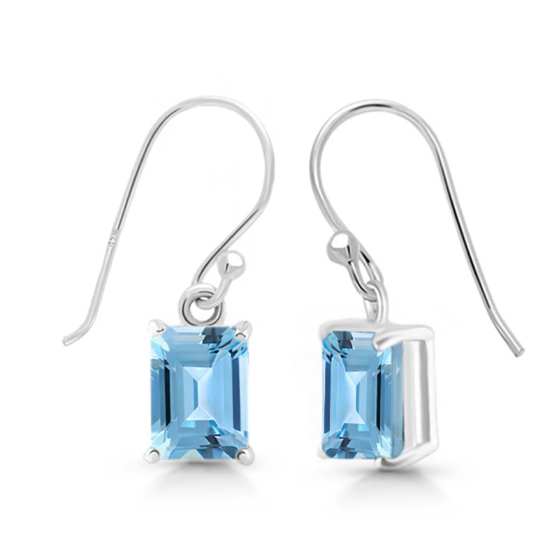 Blue Topaz Earring