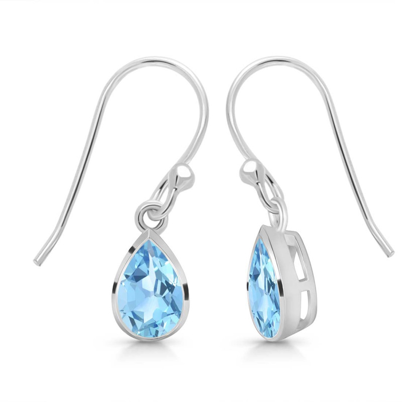 Blue Topaz Earring