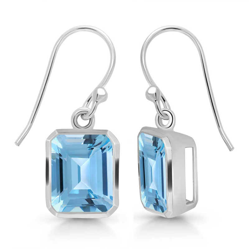 Blue Topaz Earring