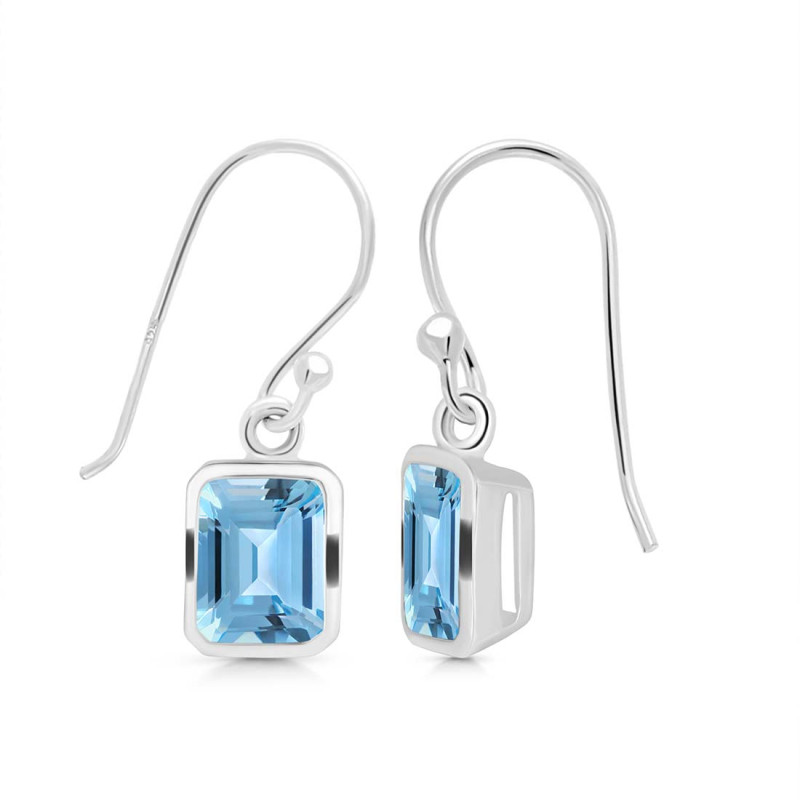 Blue Topaz Earring
