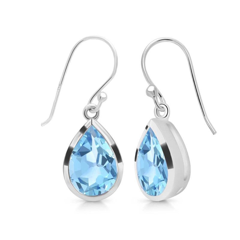 Blue Topaz Earring
