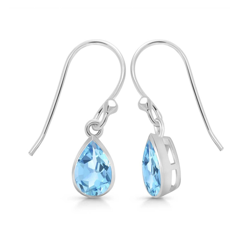 Blue Topaz Earring