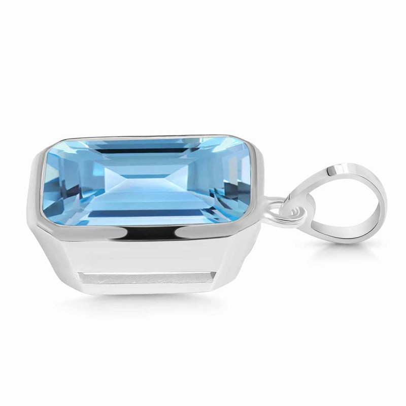 Blue Topaz Pendant