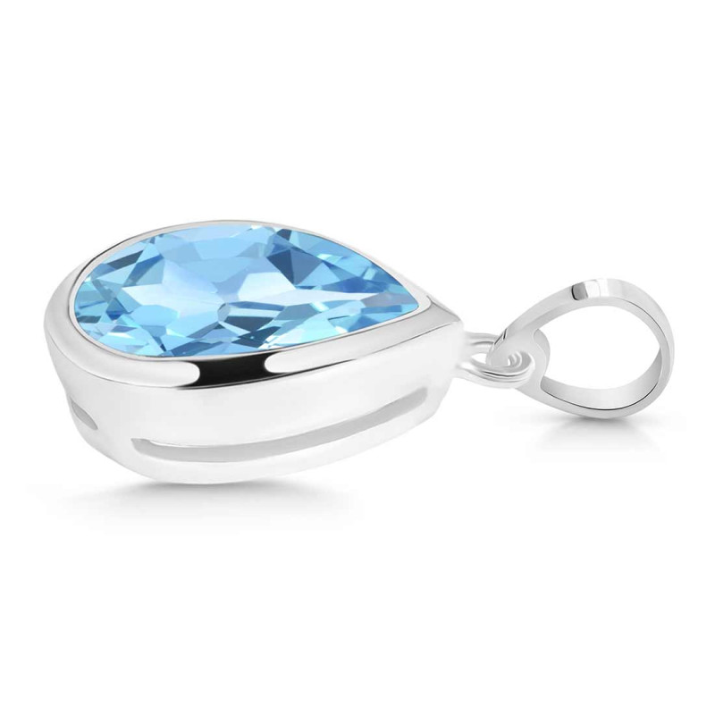 Blue Topaz Pendant