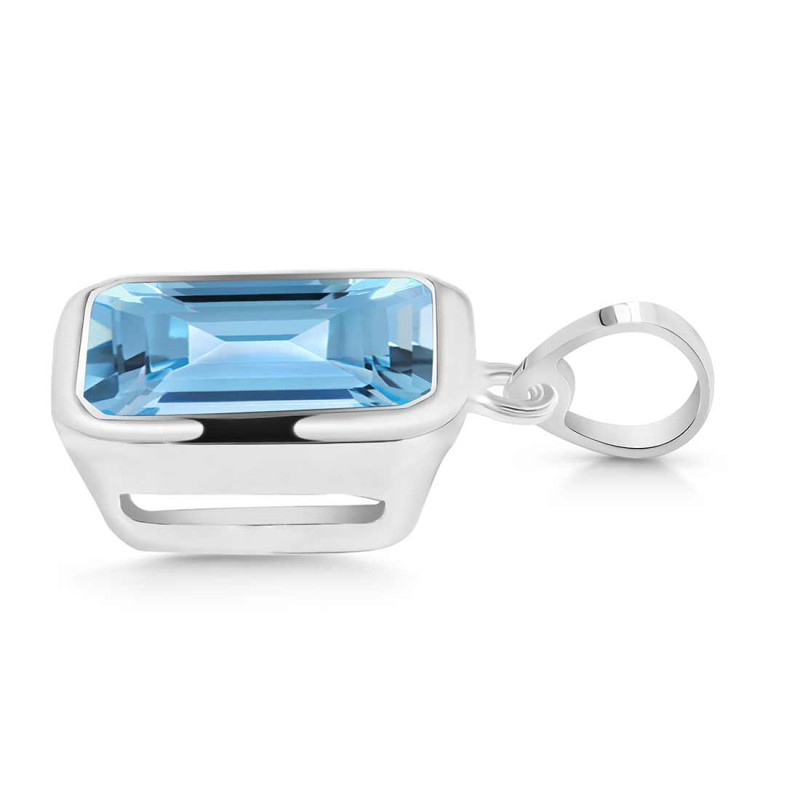 Blue Topaz Pendant