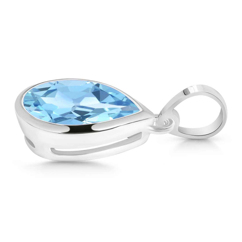 Blue Topaz Pendant