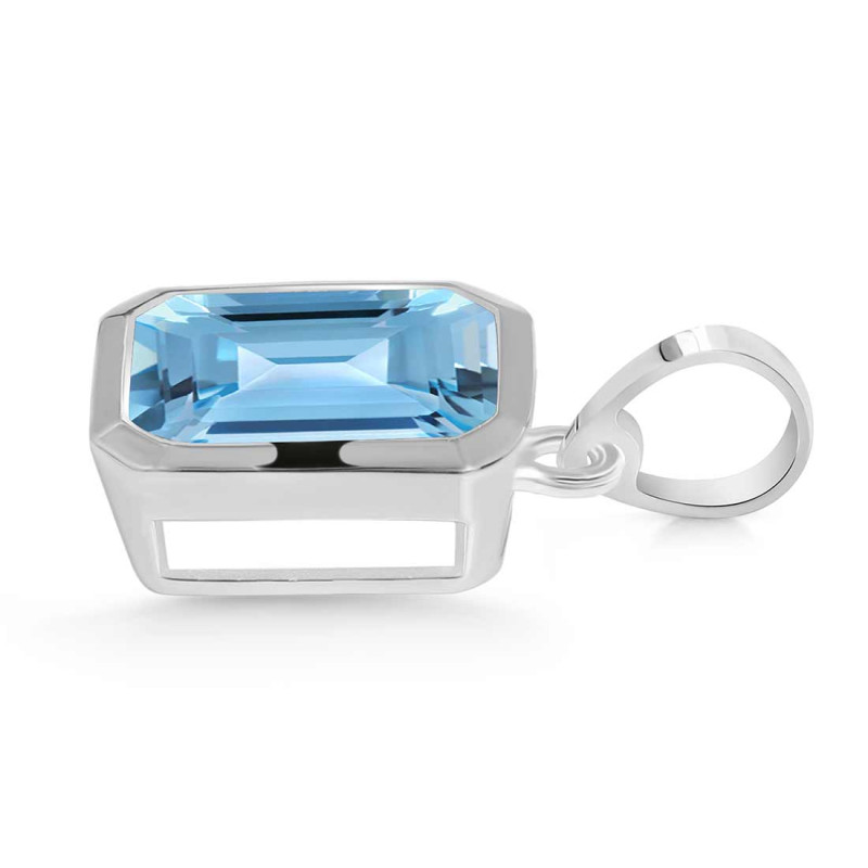 Blue Topaz Pendant