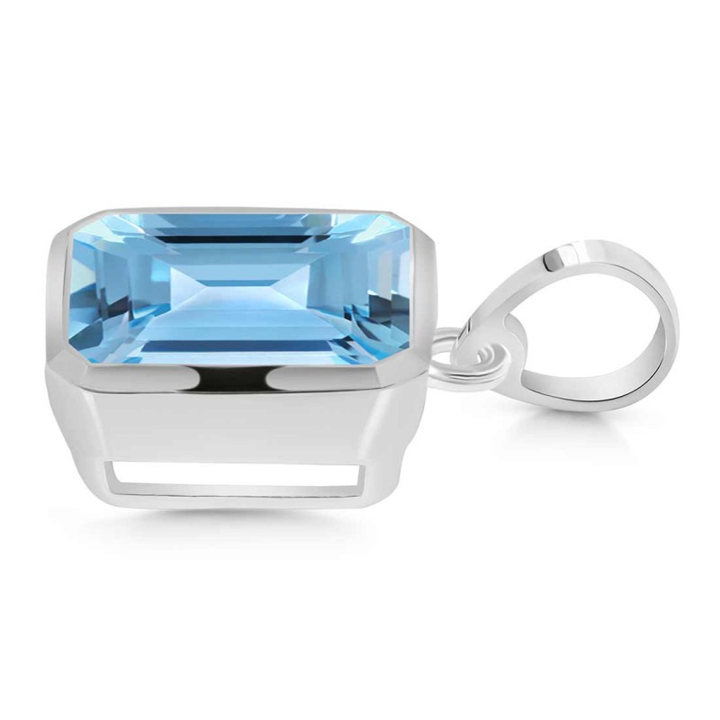 Blue Topaz Pendant