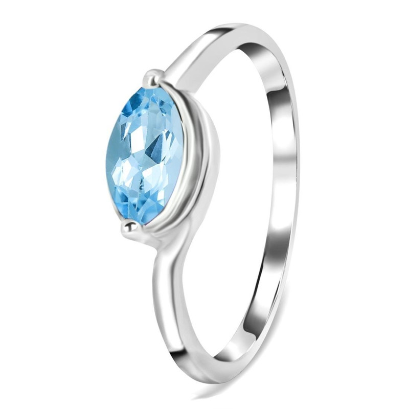 Blue Topaz Ring