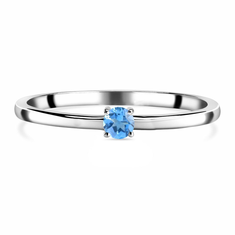 Swiss Blue Topaz Ring SBTZ-RDR-2460.