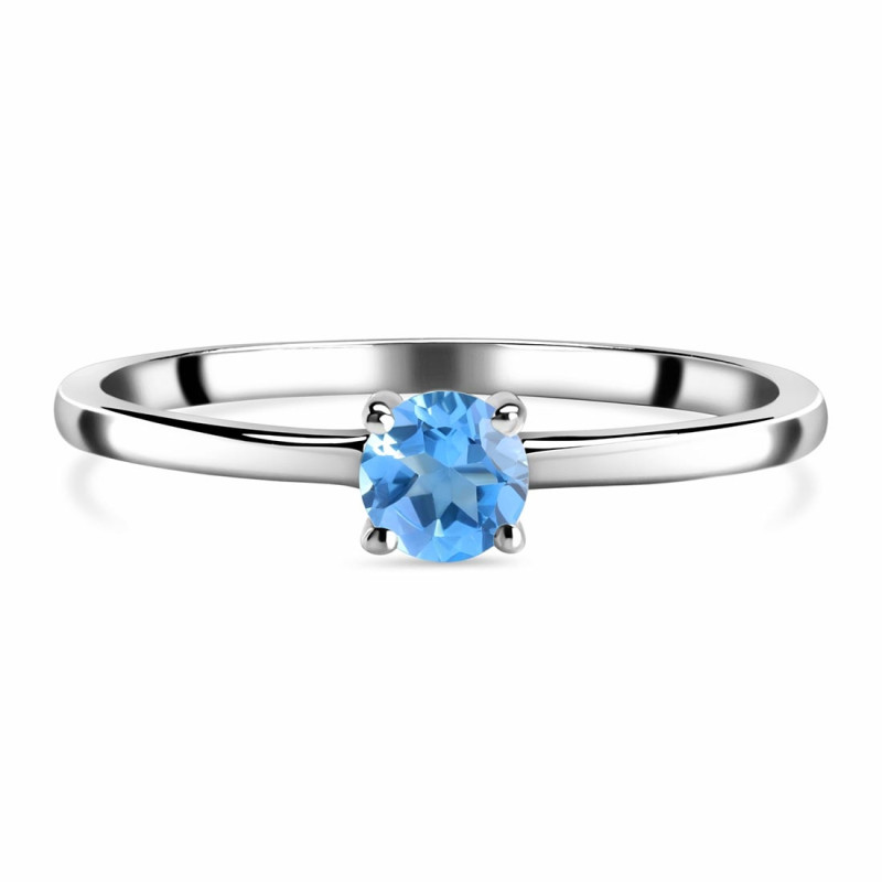 Swiss Blue Topaz Ring SBTZ-RDR-2462.
