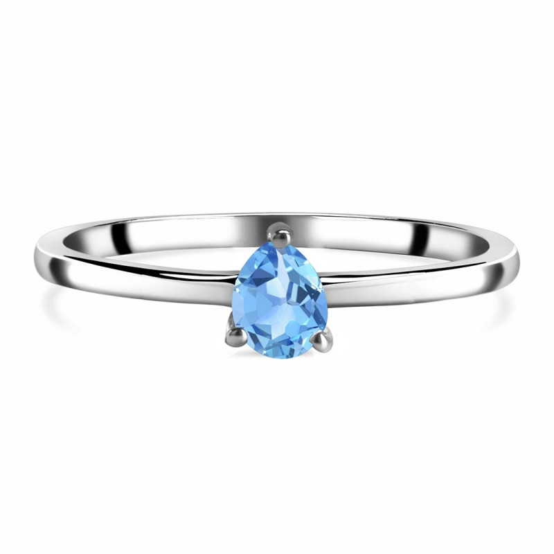 Swiss Blue Topaz Ring SBTZ-RDR-2510.