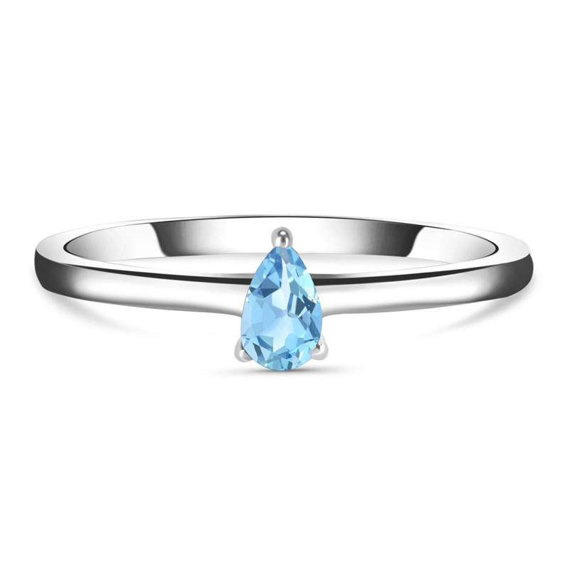 Blue Topaz Ring BTZ-RDR-2530.