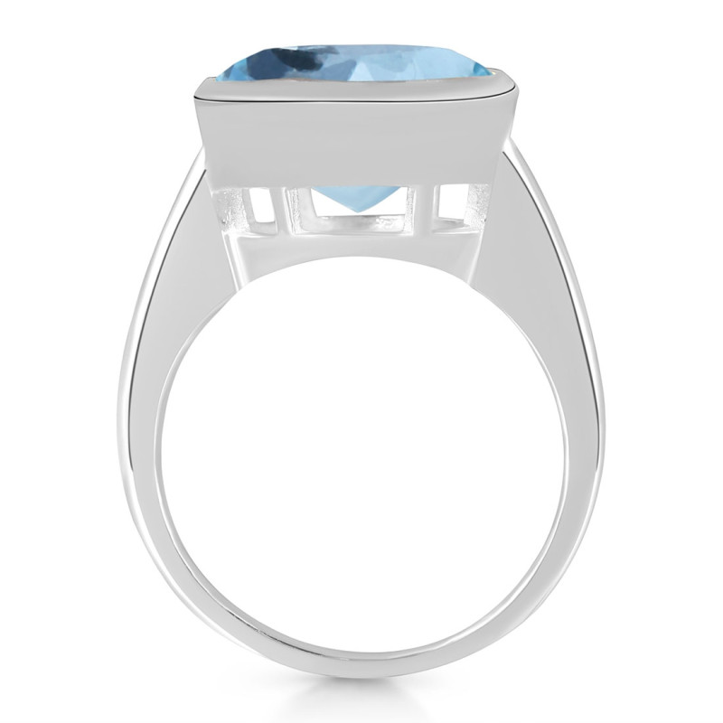 Blue Topaz Ring BTZ-RDR-1897.