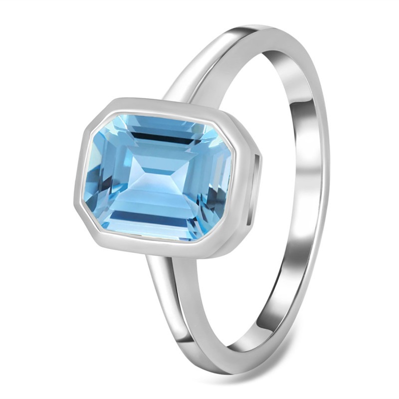 Blue Topaz Ring