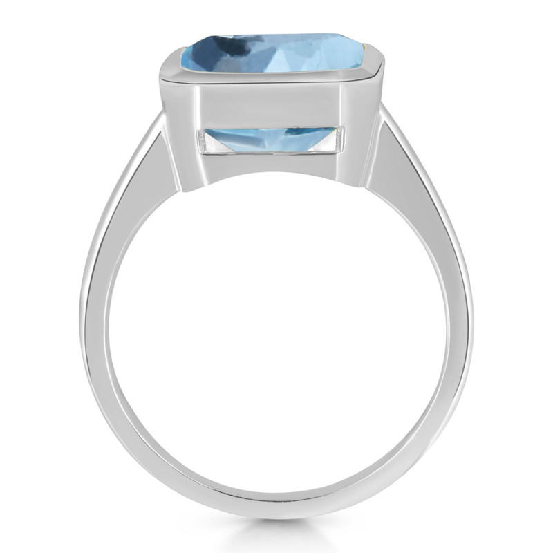 Blue Topaz Ring BTZ-RDR-1927.