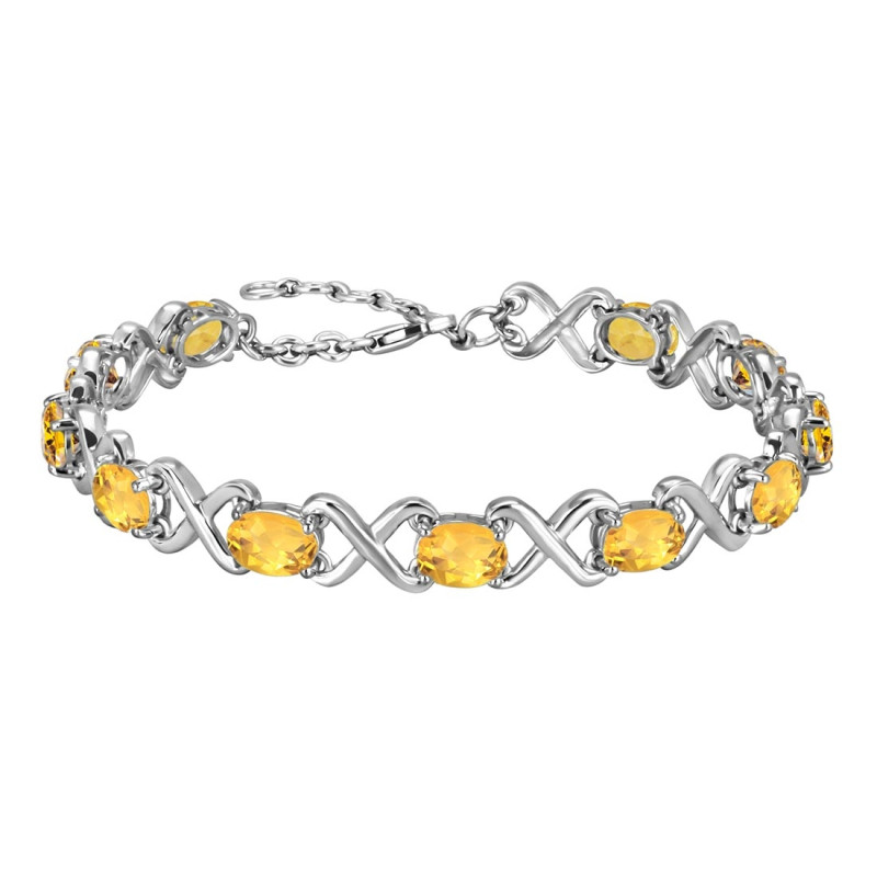 Citrine Bracelet CIT-RDB-1-A.