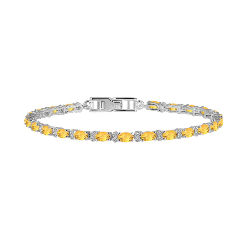 Citrine Bracelet CIT-RDB-110.