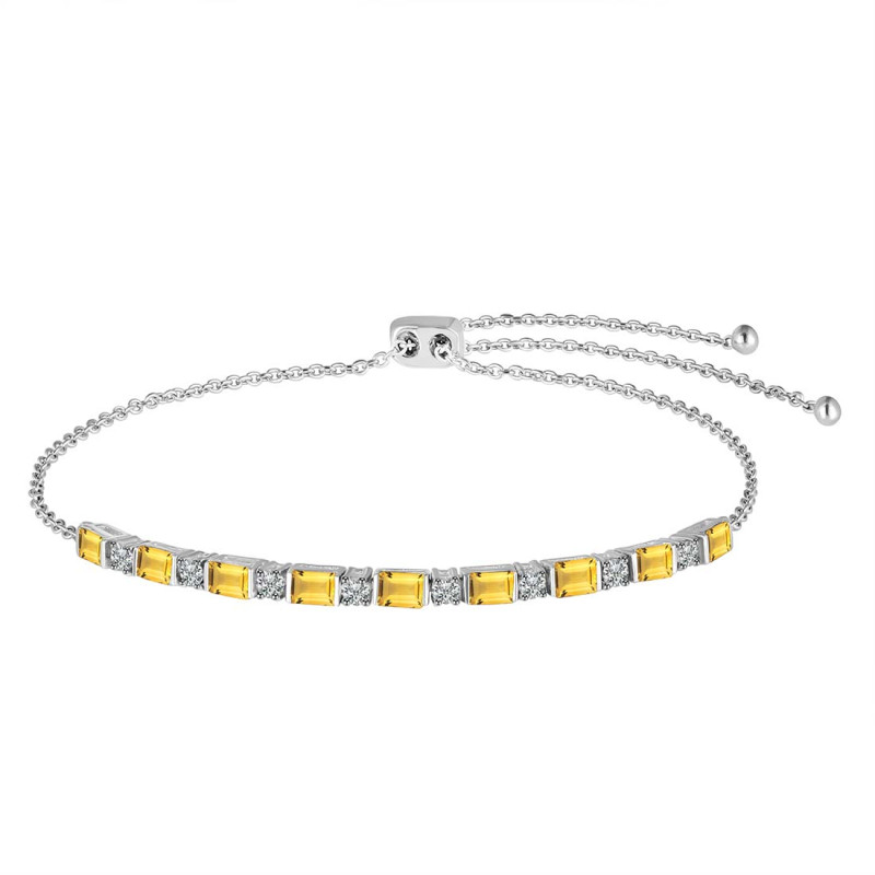 Citrine Bracelet CIT-RDB-129.