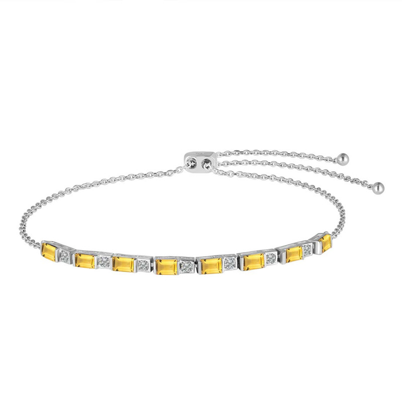 Citrine Bracelet CIT-RDB-130.