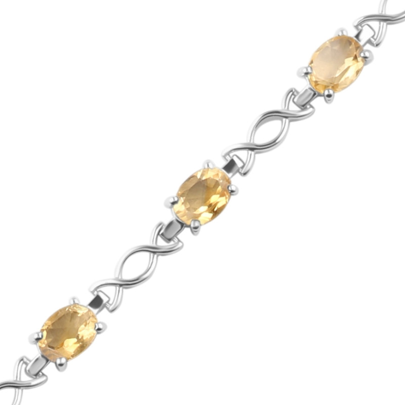 Citrine Bracelet CIT-RDB-3-A.