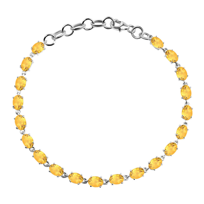 Citrine Bracelet CIT-RDB-71-CUT.
