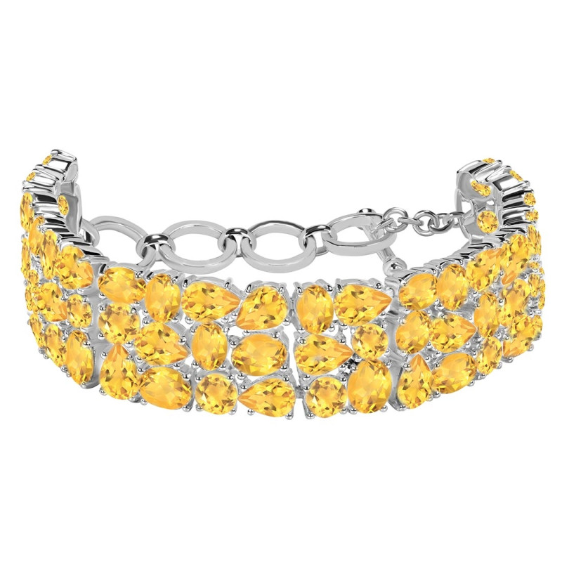 Citrine Bracelet CIT-RDB-92-CUT.