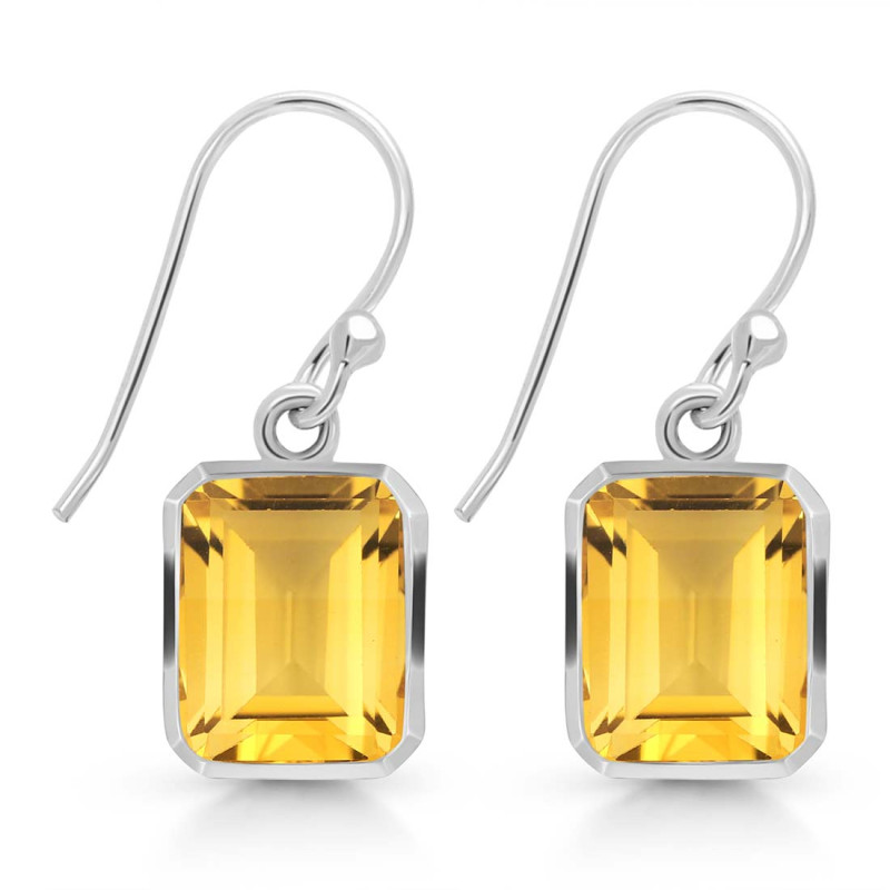 Citrine Earring CIT-RDE-1250.