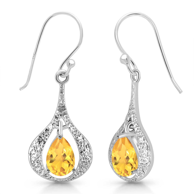 Citrine Earring