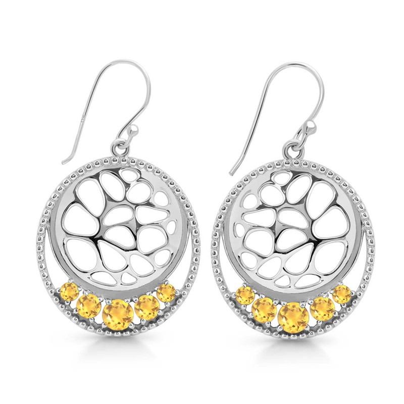 Citrine Earring