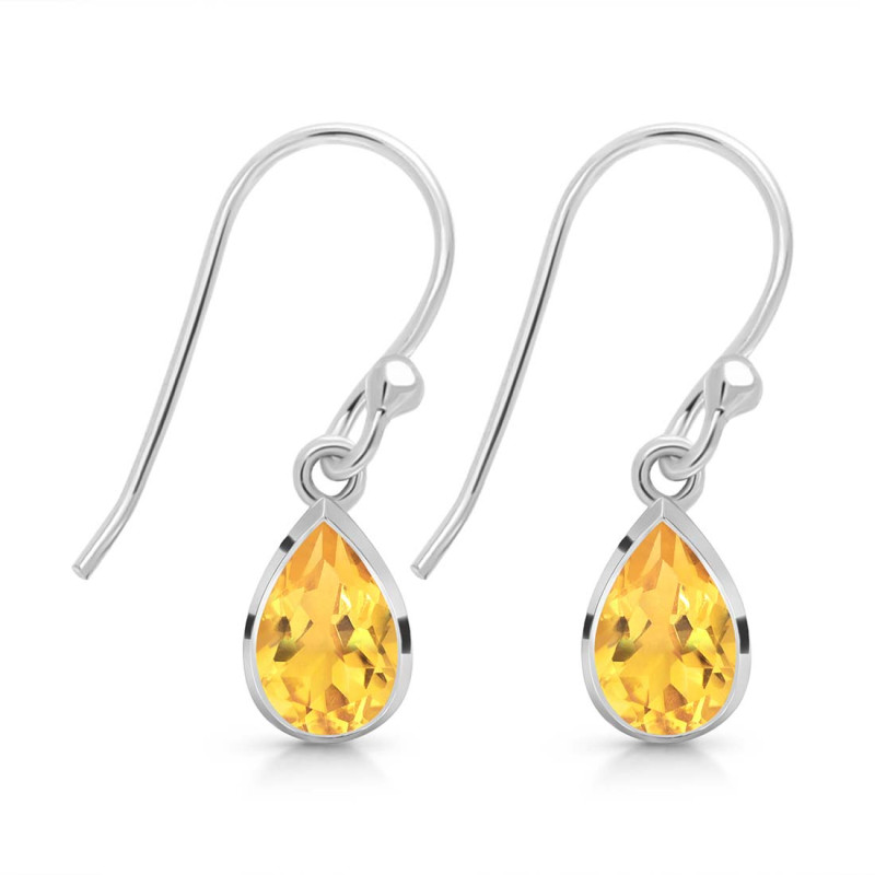 Citrine Earring CIT-RDE-679.