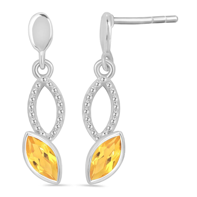 Citrine Earring